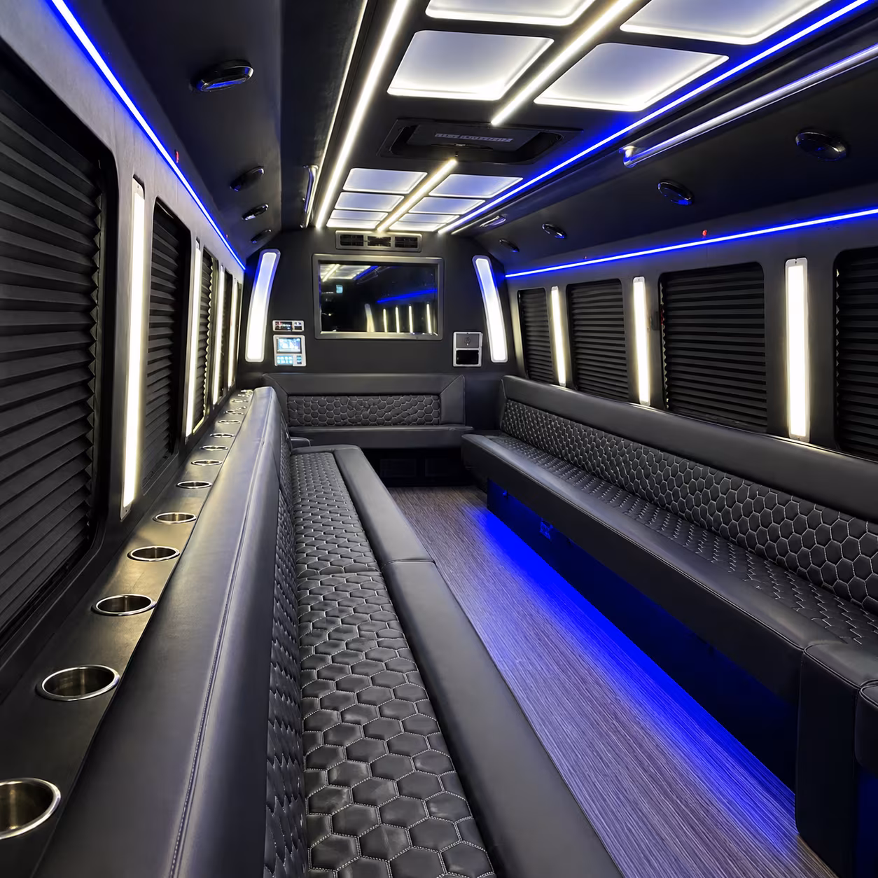 richland party bus rental interior
